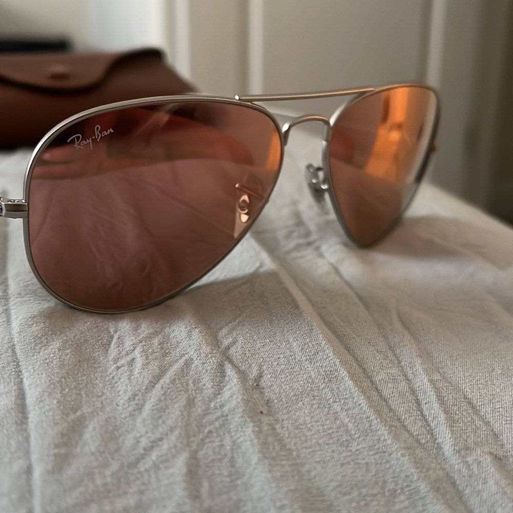 Pink Aviator Ray-Bans - Picture 3 of 4